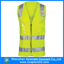 Reasonable Price High Visibility Clothing with Mesh Fabric Safety Vest